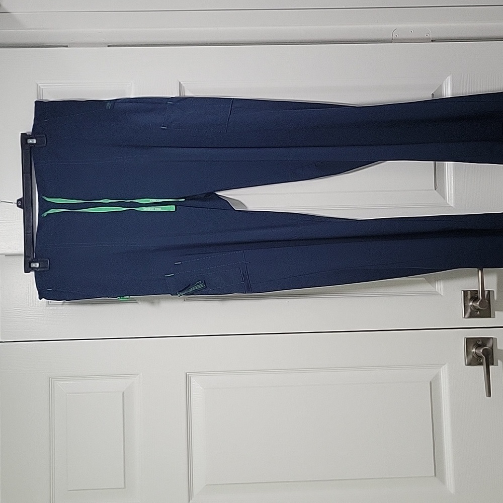 Carhartt Blue Cargo Pants with Straight Leg Design